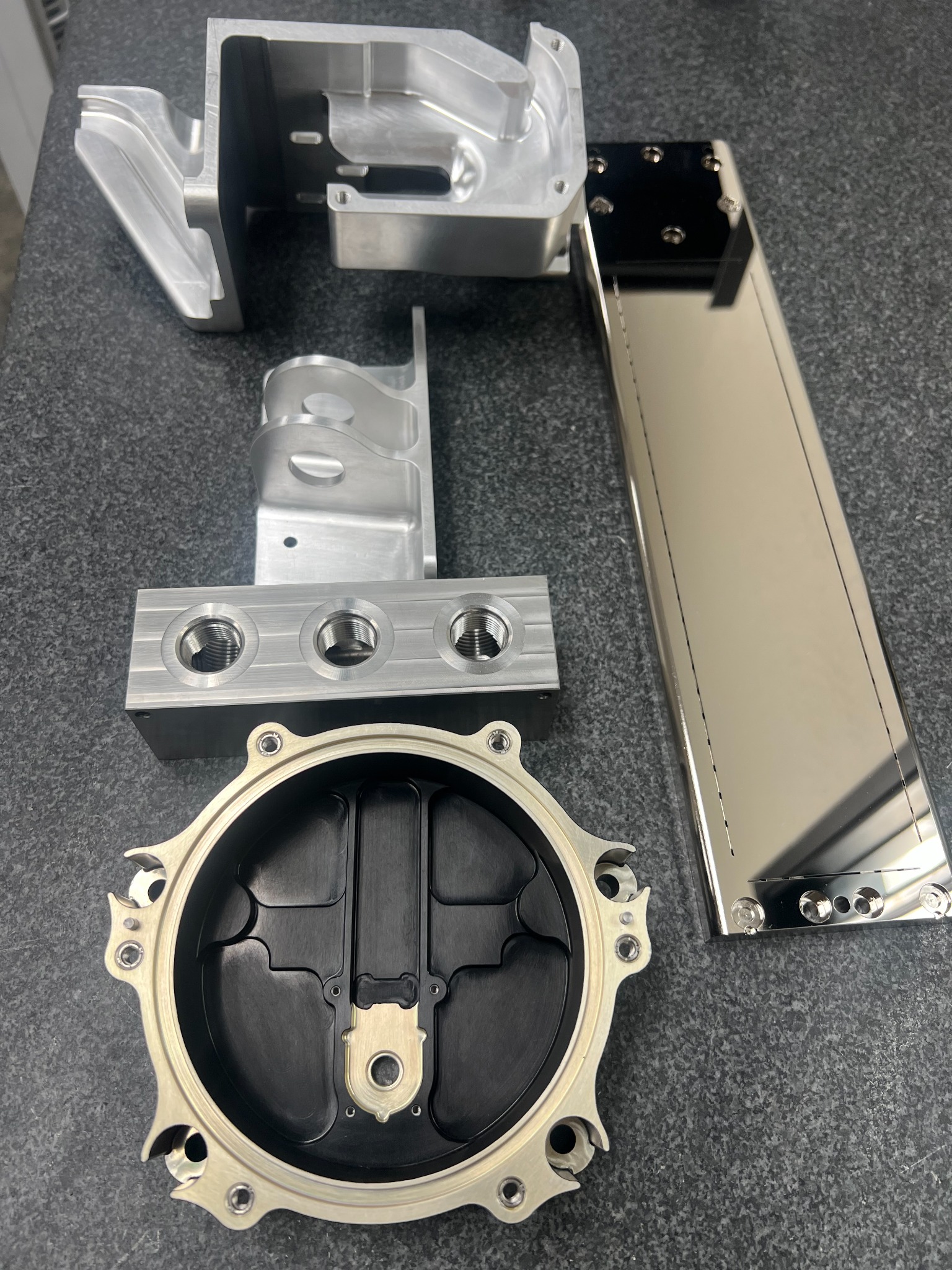Precision machined components produced by AN Machine